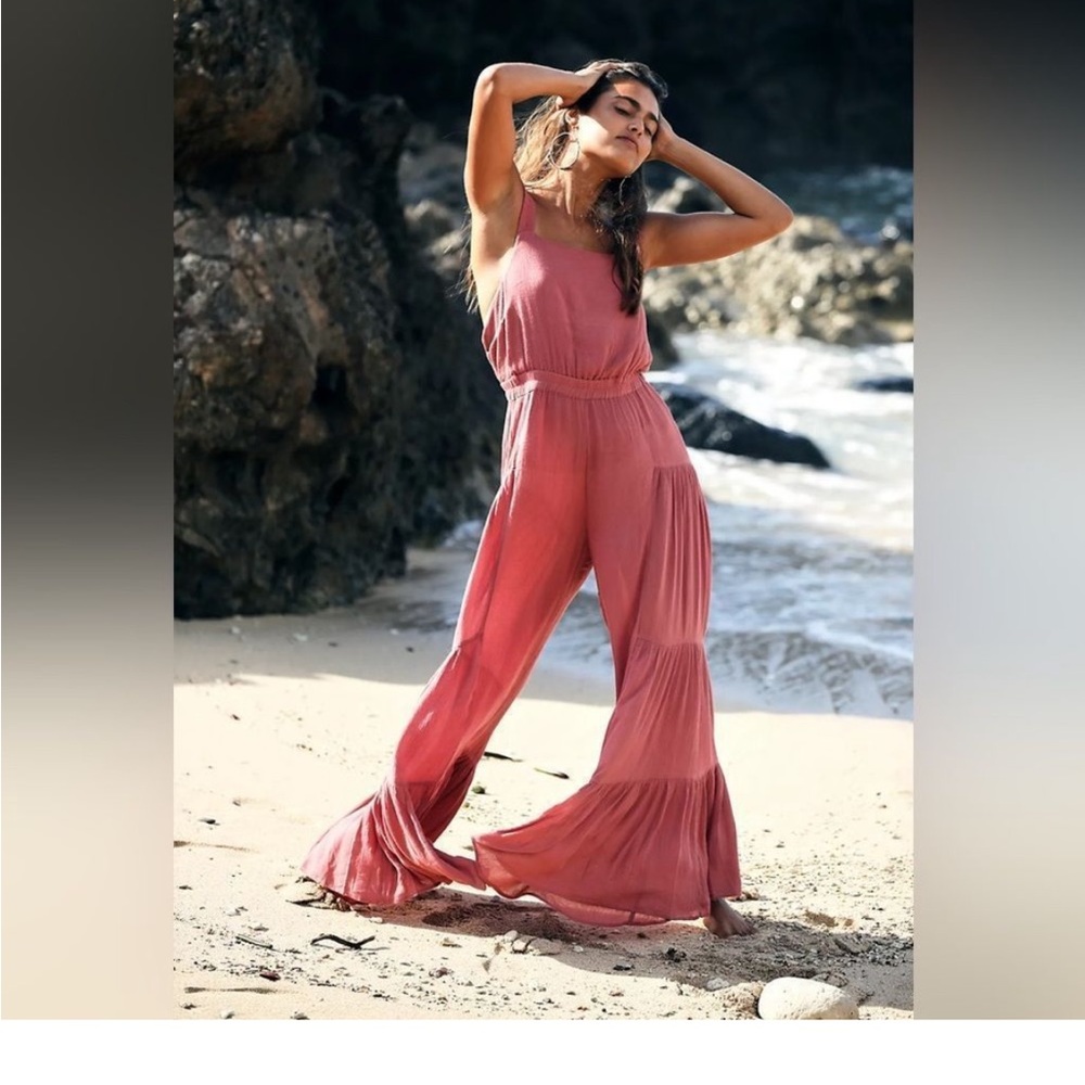 Free People “selfie worthy” jumpsuit XS